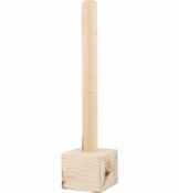 Standaard sokkel hout 30cm blok 7x7cm 0126