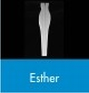 Styropor vorm lijf voor Esther 24,5x5,5cm dikte 3cm