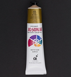 Jo Sonja's 054 metallic acrylverf Rich gold