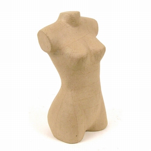 Papier-mache torso vrouw Decopatch AC7670