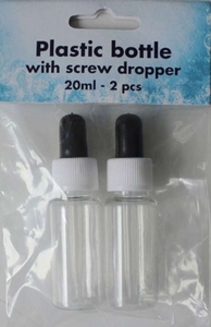 Plastic bottle wit schrew dropper Nellie's Choice SDBO-001