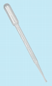 Druppel pipet met maatstrepen van 0,5 tot 3ml