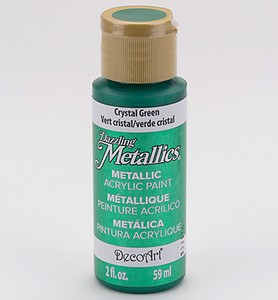 DA076 Dazzling Metallics Crystal Green