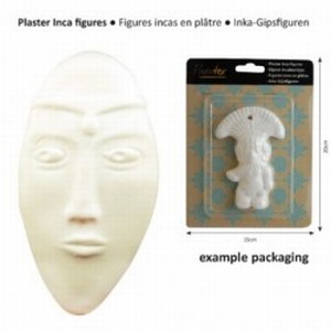 Powertex Inka gipsfiguur 201 Lang gezicht
